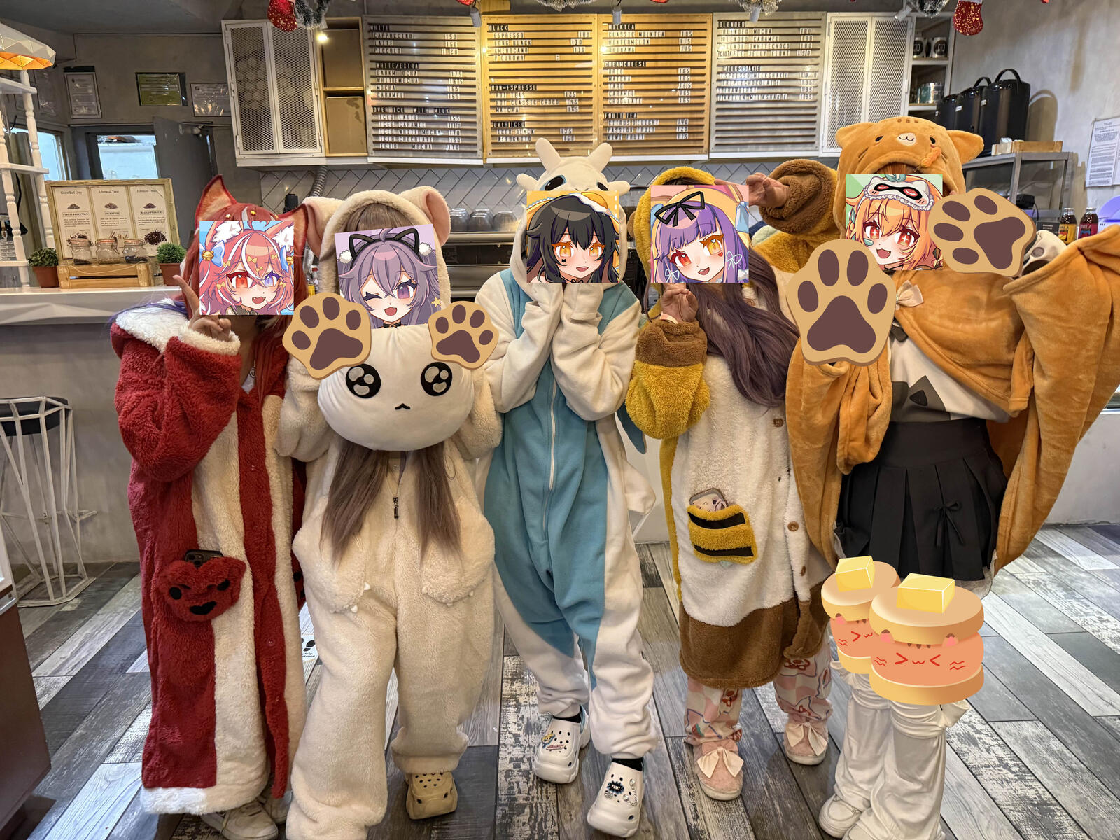 Cozy Cat Cafe - Group Photo
