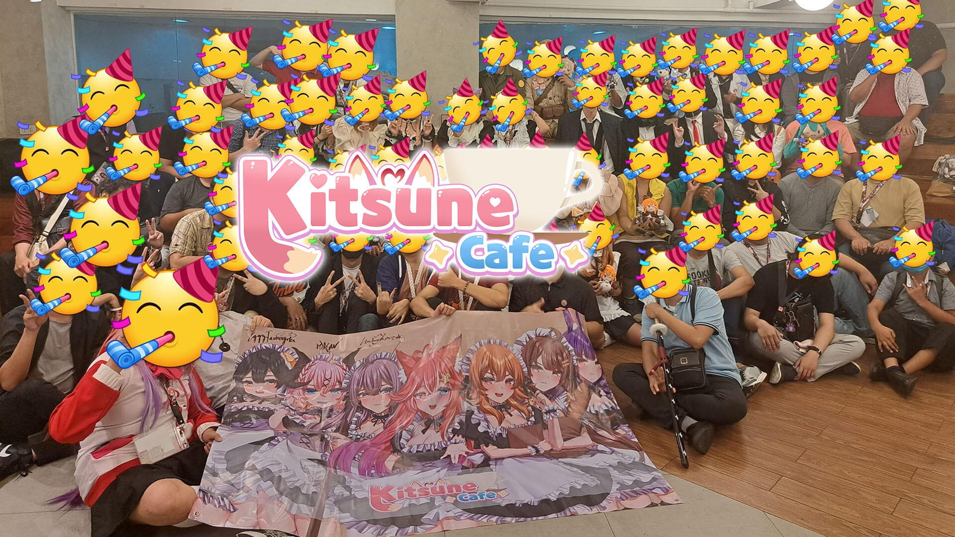 Kitsune Cafe - Group Photo