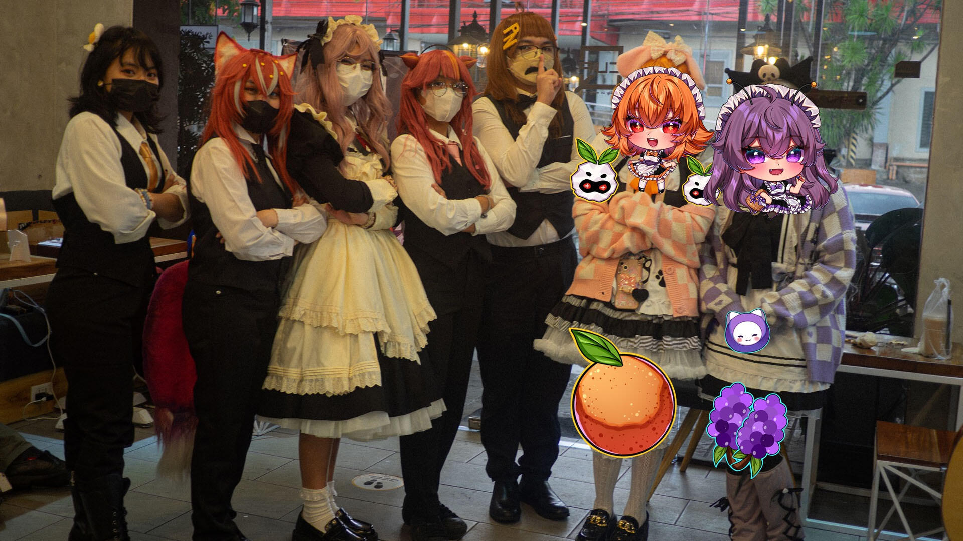 Fruity Maid Cafe - Group Photo