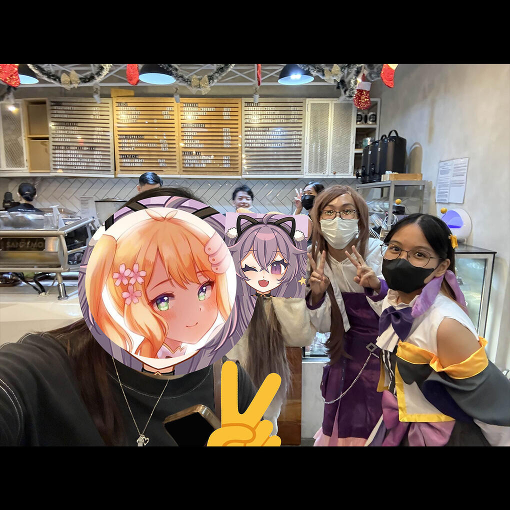Arisa with the 3 Spicas