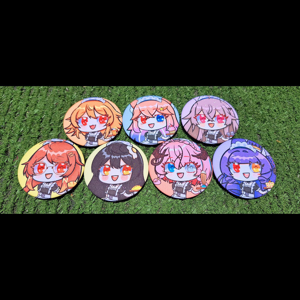 VIP Button Pin Merch